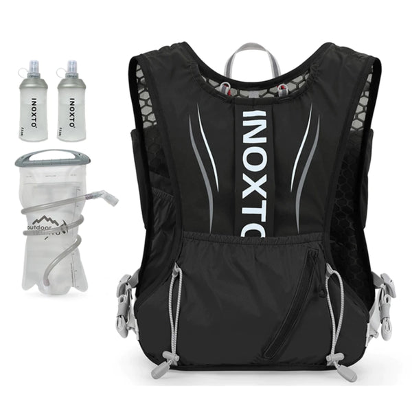 Colete Inoxto HydratePro 5L + Kit  de garrafa