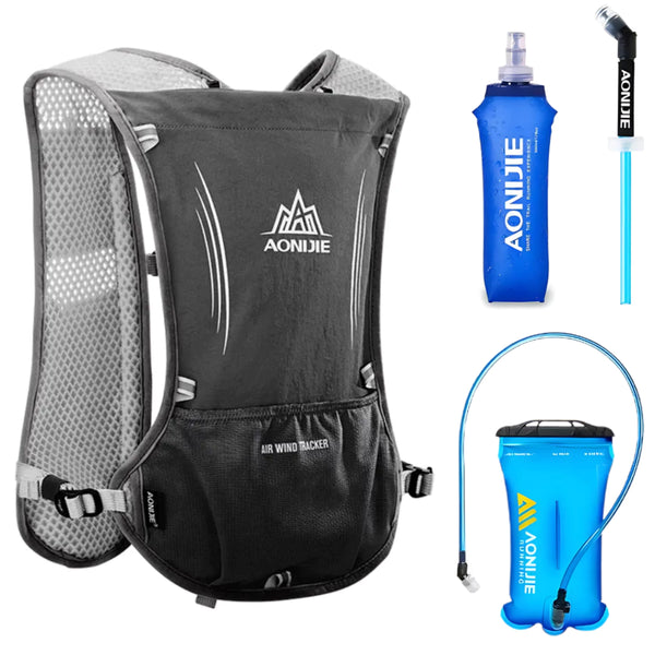 Colete Aonijie TrailSport 5L + Kit de garrafas