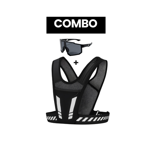 Colete de corrida UltraLeve + Óculos esportivo de brinde UV