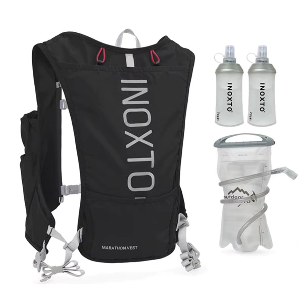 Colete Inoxto AquaFast 5L + Kit de garrafas